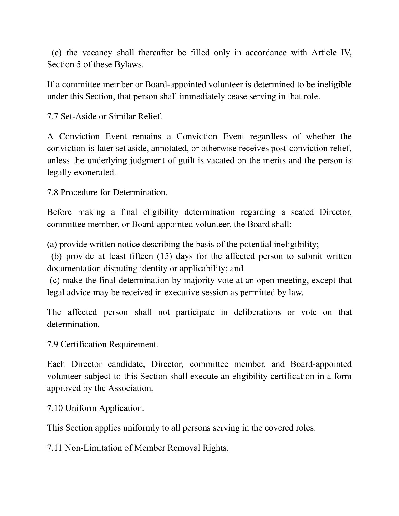 Proposed Bylaws Amendment page 4